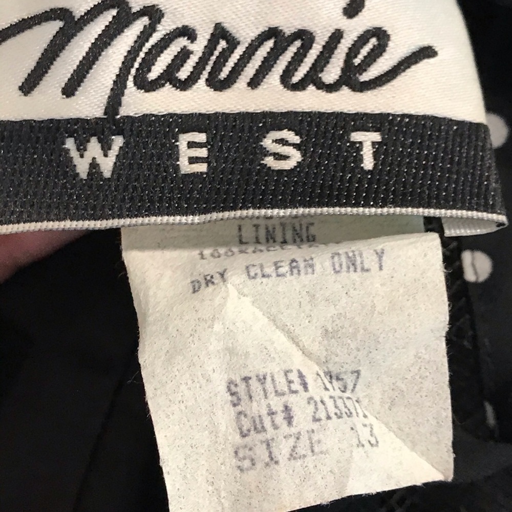 EUC VTG Marnie West Retro Halter Polka Dot Dress - Picture 13 of 14